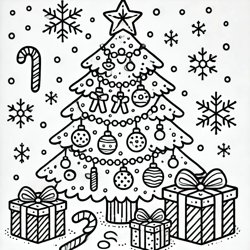 Tannenbaum Zum Ausmalen