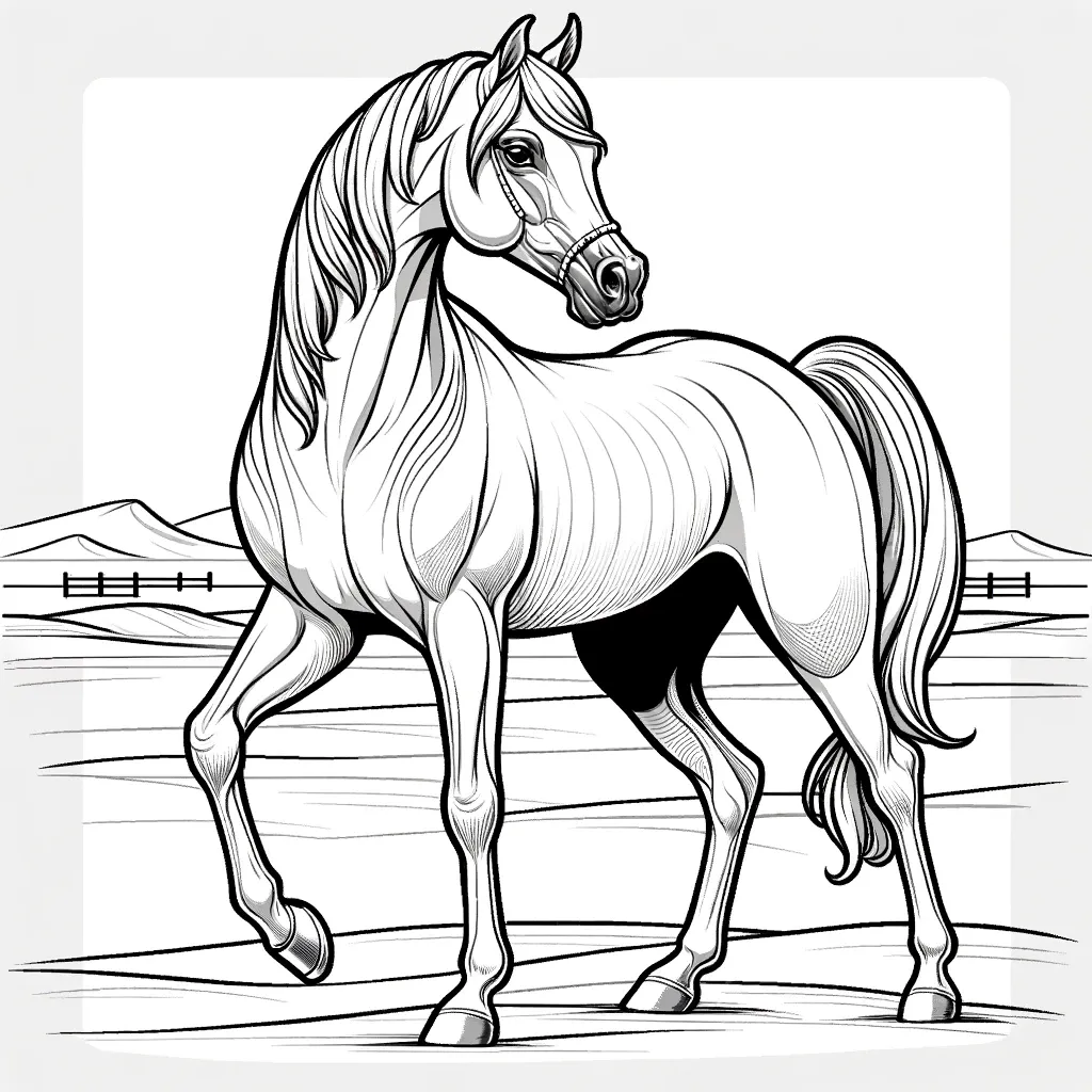 Pferd Ausmalbilder