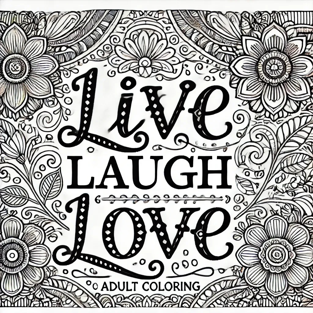 Ausmalbilder Erwachsene Sprüche