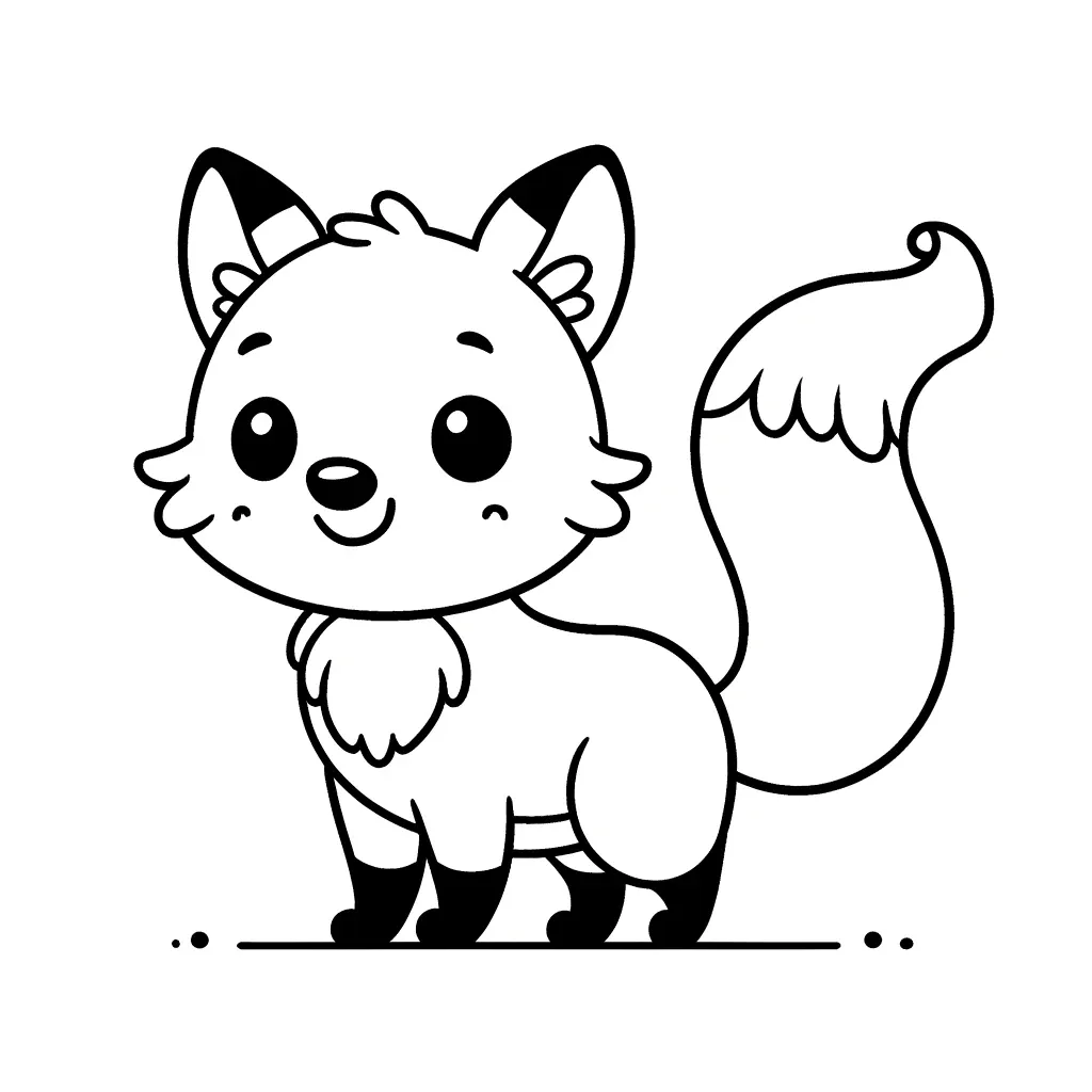 Ausmalbilder Fuchs