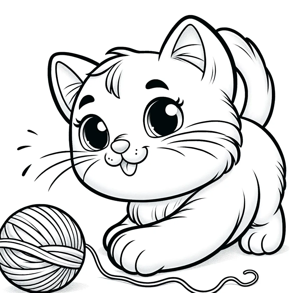 Katzen Ausmalbilder