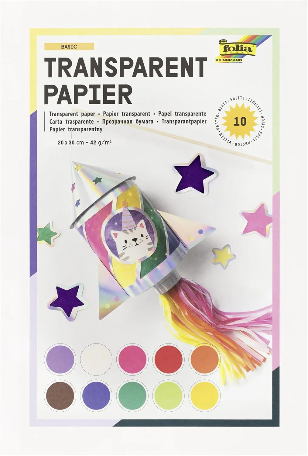 folia Transparentpapier Set