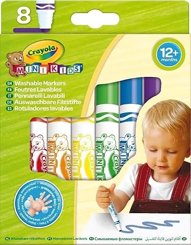 Crayola Mini Kids Filzstifte (8 Farben)