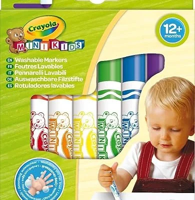 Crayola Mini Kids Filzstifte (8 Farben)