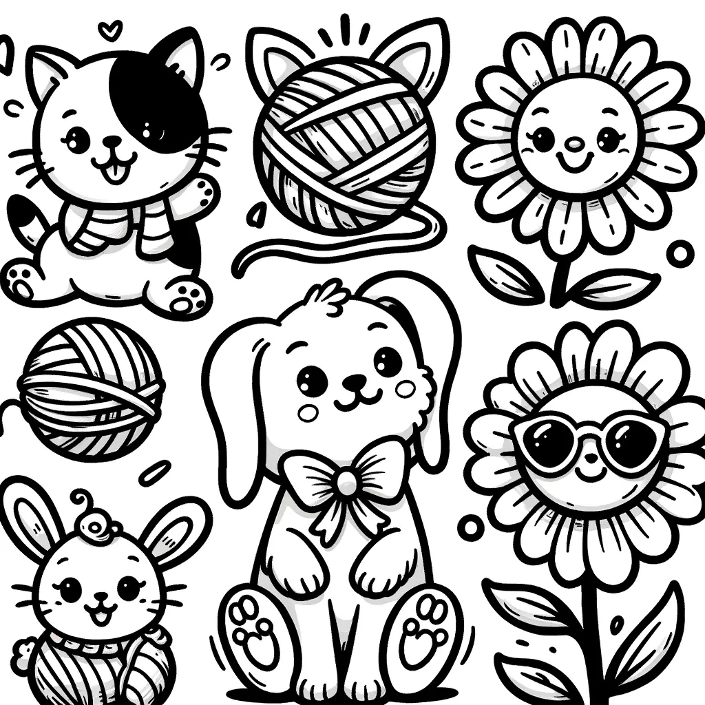 Cute Ausmalbilder