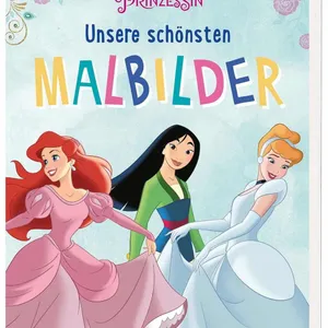 Disney Prinzessinnen Malbuch (ab 4 J.)