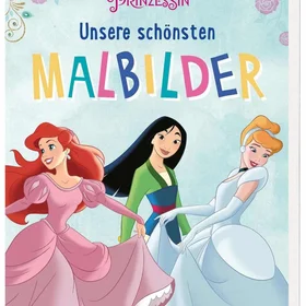 Disney Prinzessinnen Malbuch (ab 4 J.)