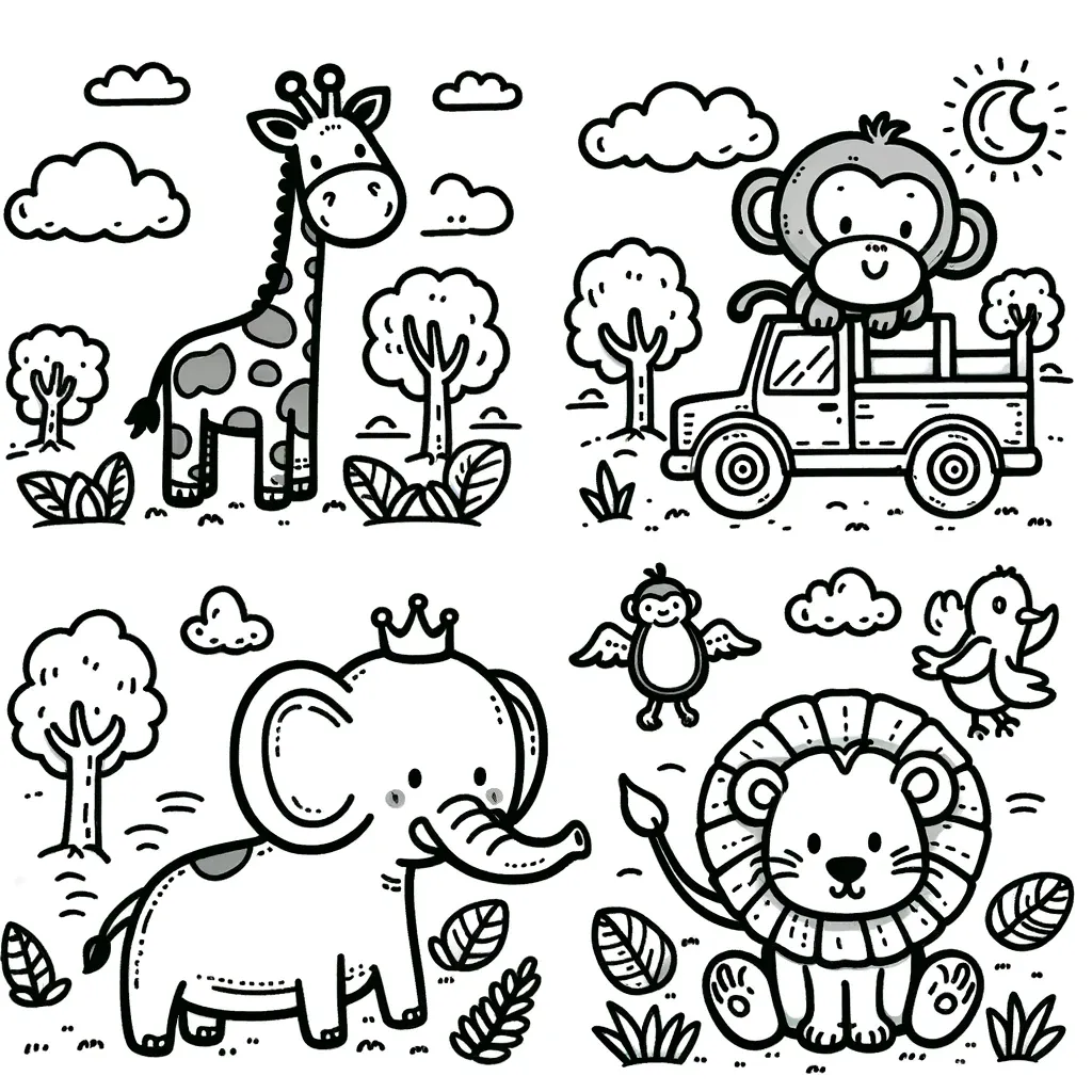 Ausmalbilder Tiere Zum Ausdrucken