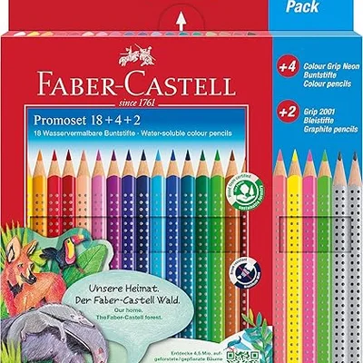Faber-Castell Colour GRIP Buntstifte (24er Set)