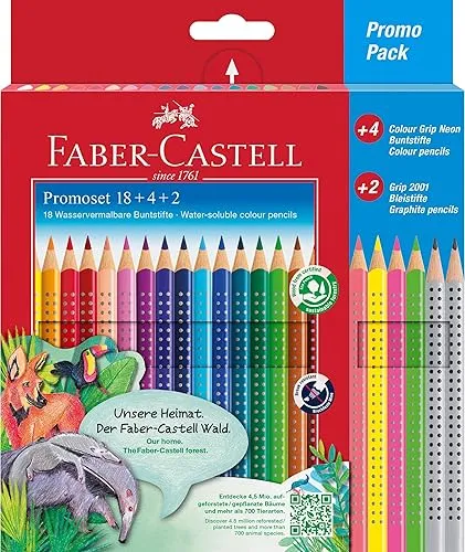 Faber-Castell Colour GRIP Buntstifte (24er Set)