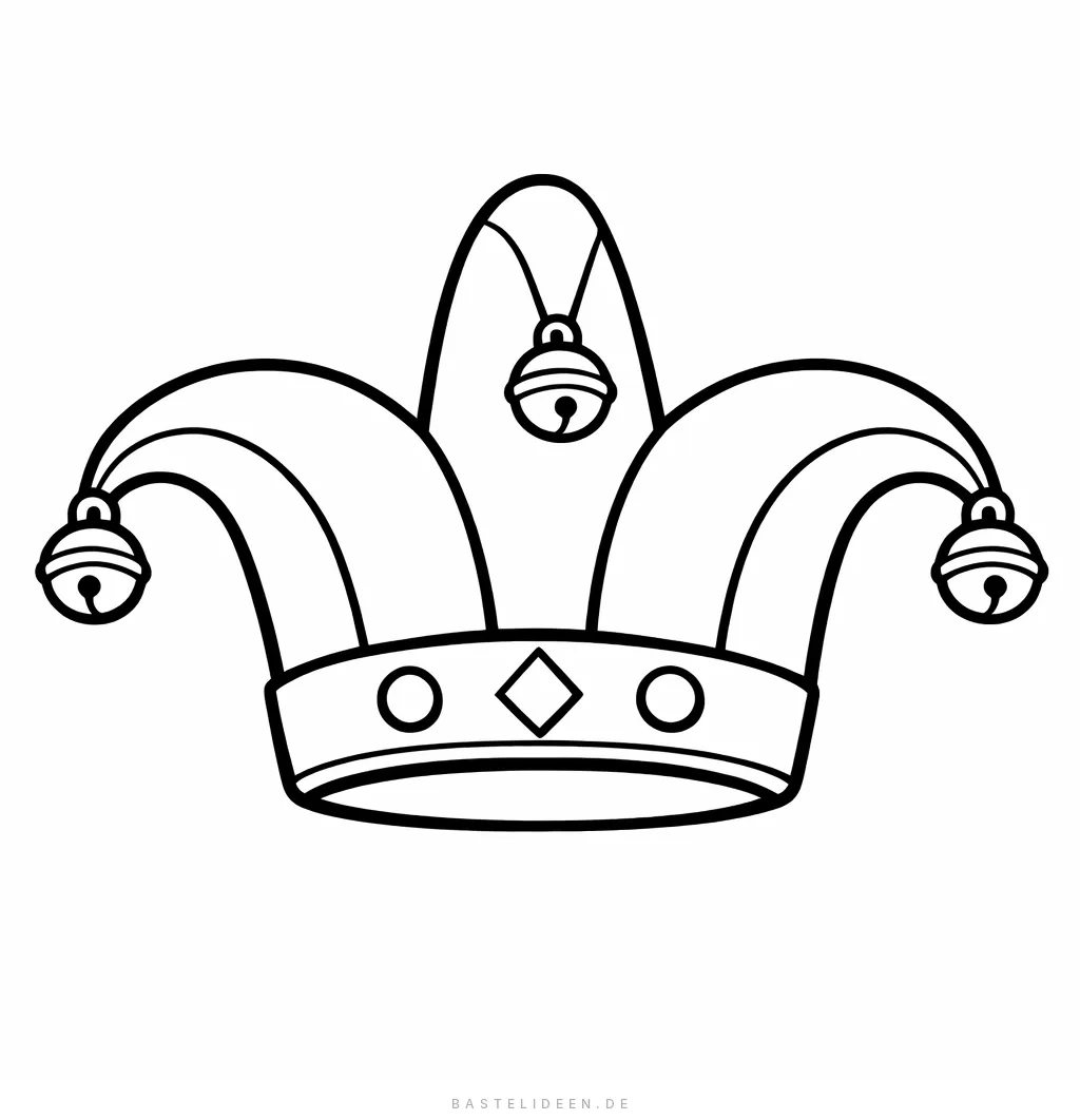 Traditionelle Narrenkappe mit Schellen