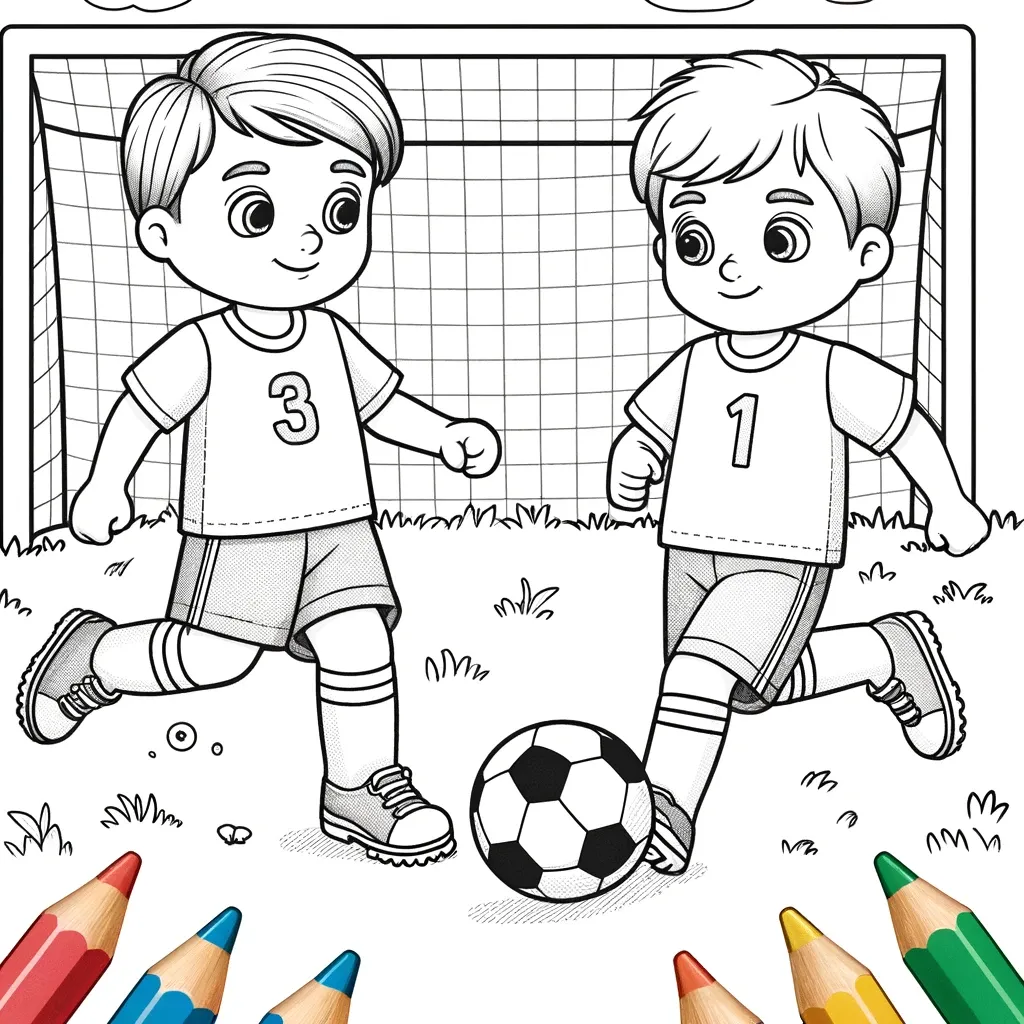 Fußball Ausmalbilder