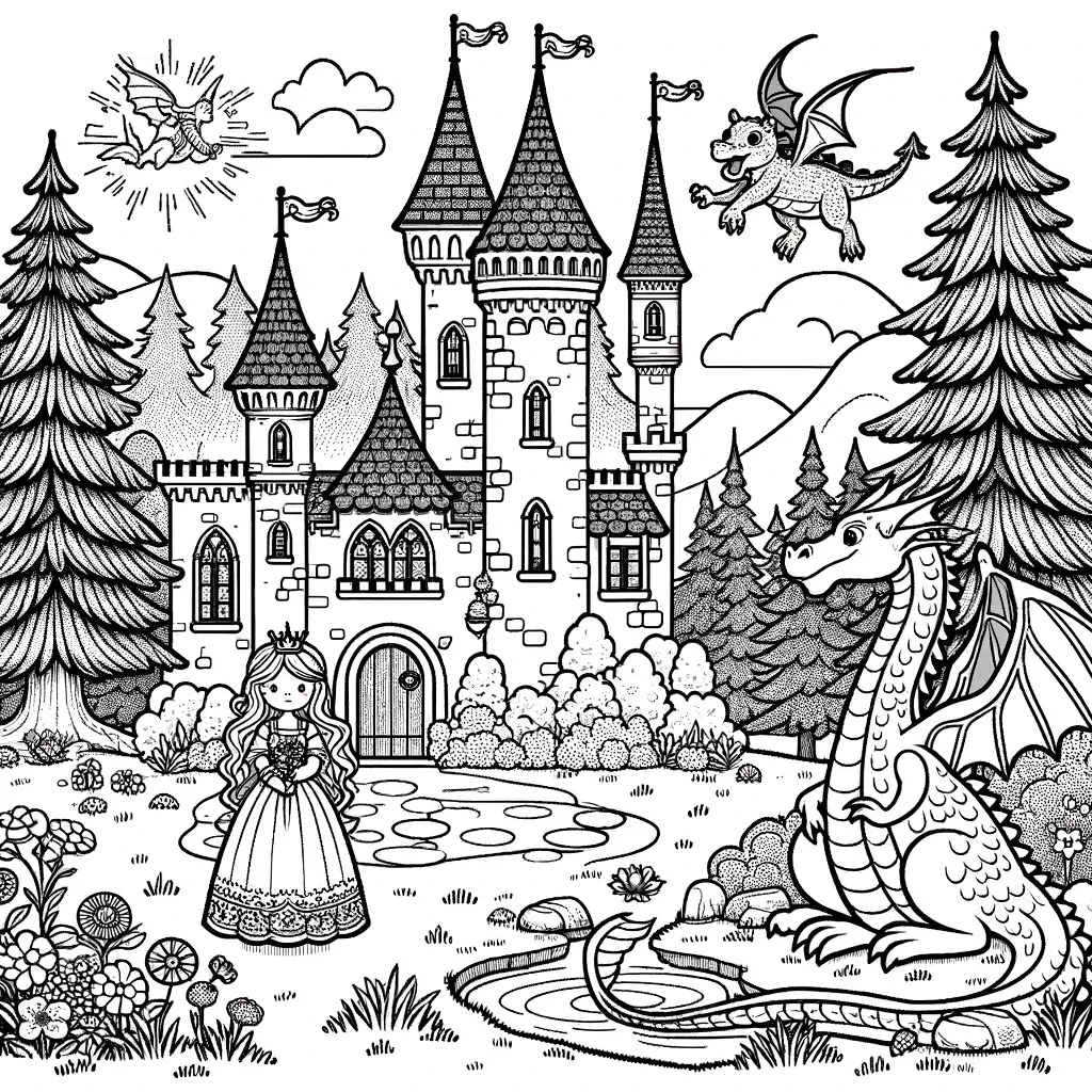 Märchen Ausmalbilder