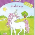 Glitzerzauber Malblock Einhörner