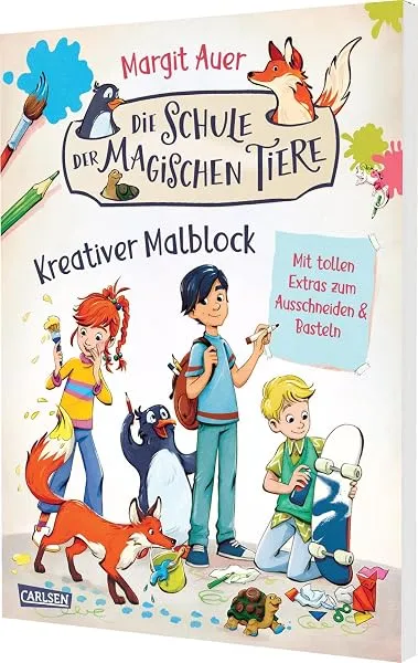 Die Schule der magischen Tiere: Kreativer Malblock