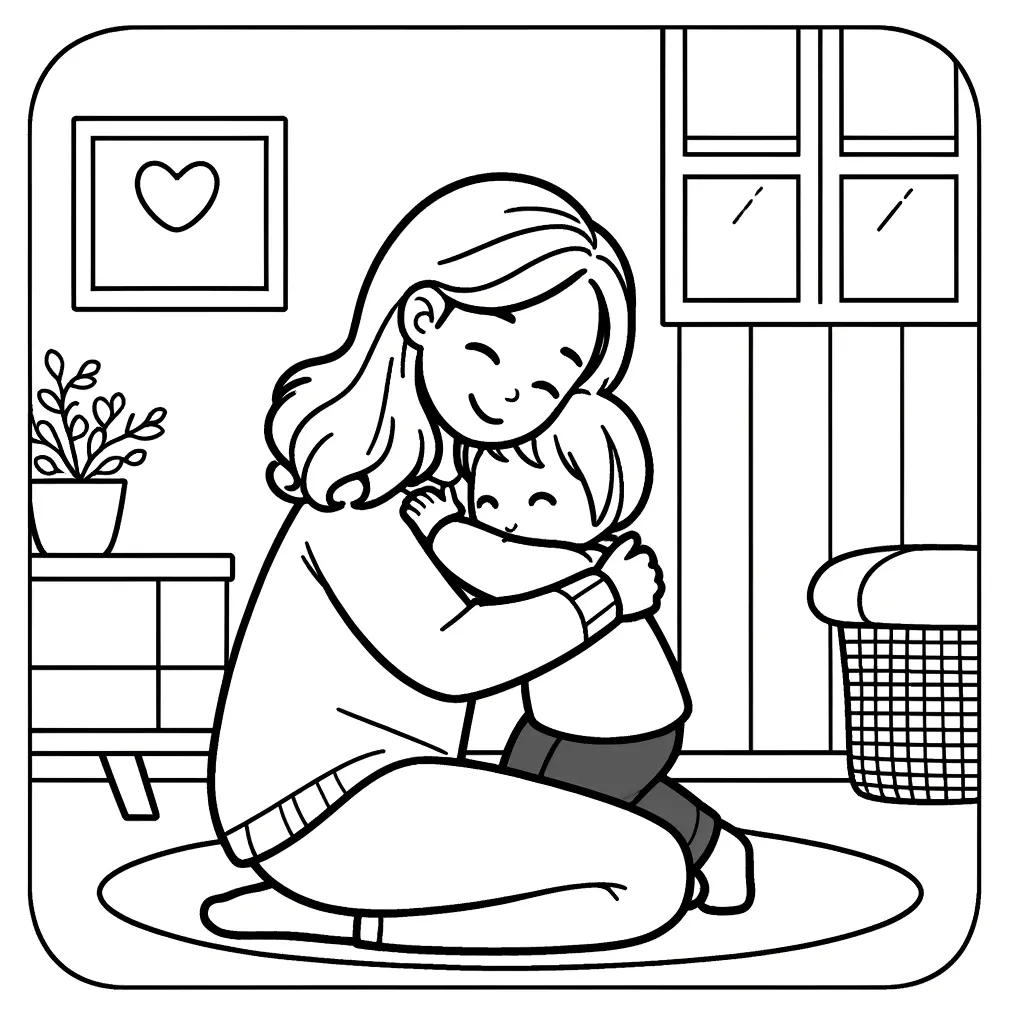Mama Ausmalbilder
