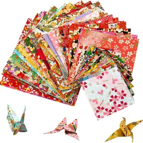 Origami Papier mit Japanischen Mustern - 60 Blatt