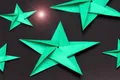 Origami Sterne falten - Anleitung