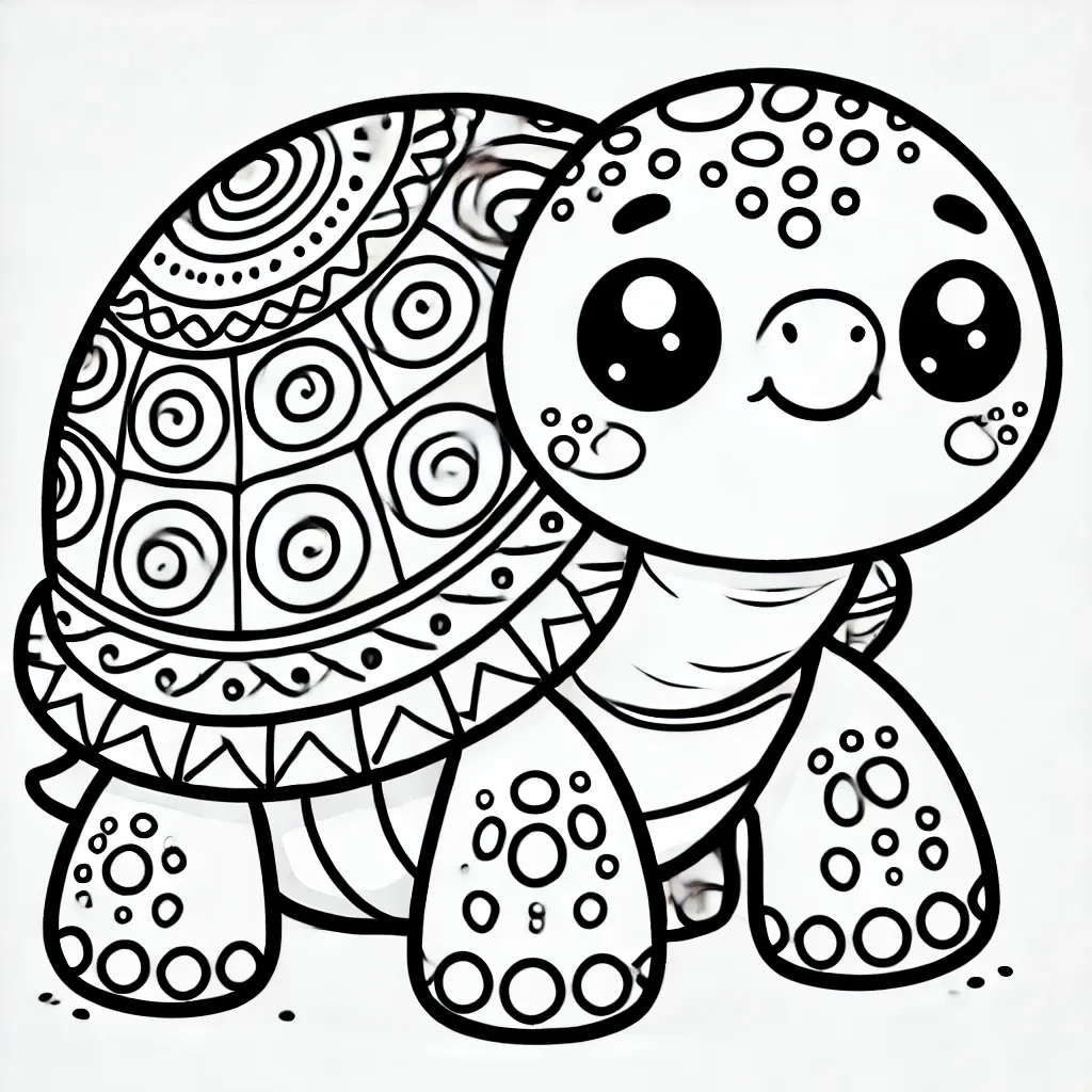 Schildkröte Ausmalbild