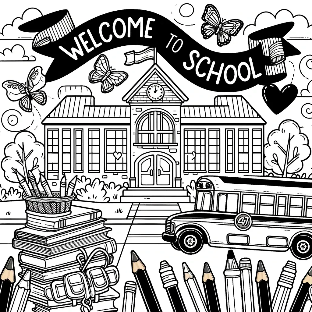 Schulanfang Ausmalbilder