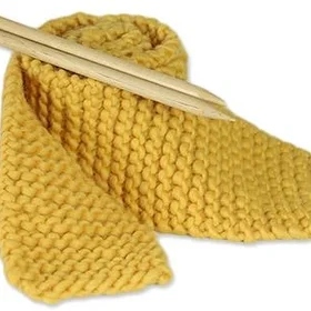 Strickset für Erwachsene Anfänger - Schal aus Peruwolle