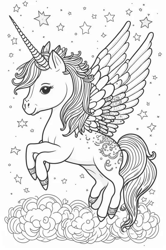 Kostenlose Ausmalbilder Einhorn: Entfessle deine Kreativität und tauche ein in eine magische Welt!