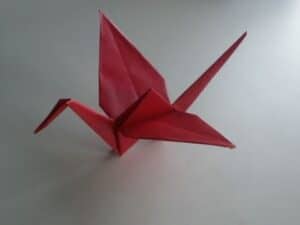 Origami Kranich